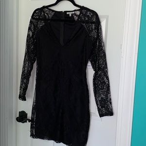Black Lace Dress